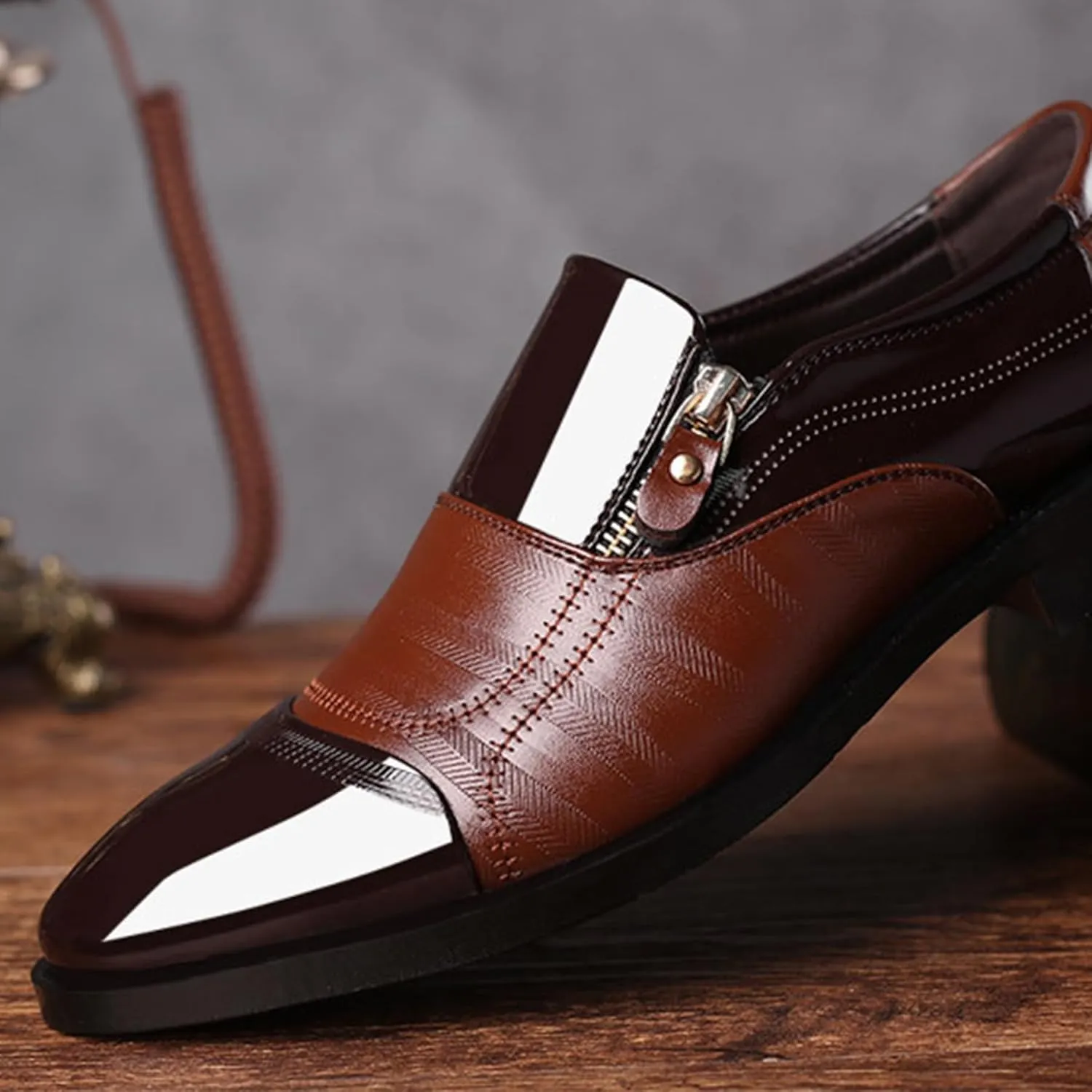 ADMLZQQ Mens Casual Shoes Sneakers Loafers Comfort Walking Shoes for Male Business Work Office Dress