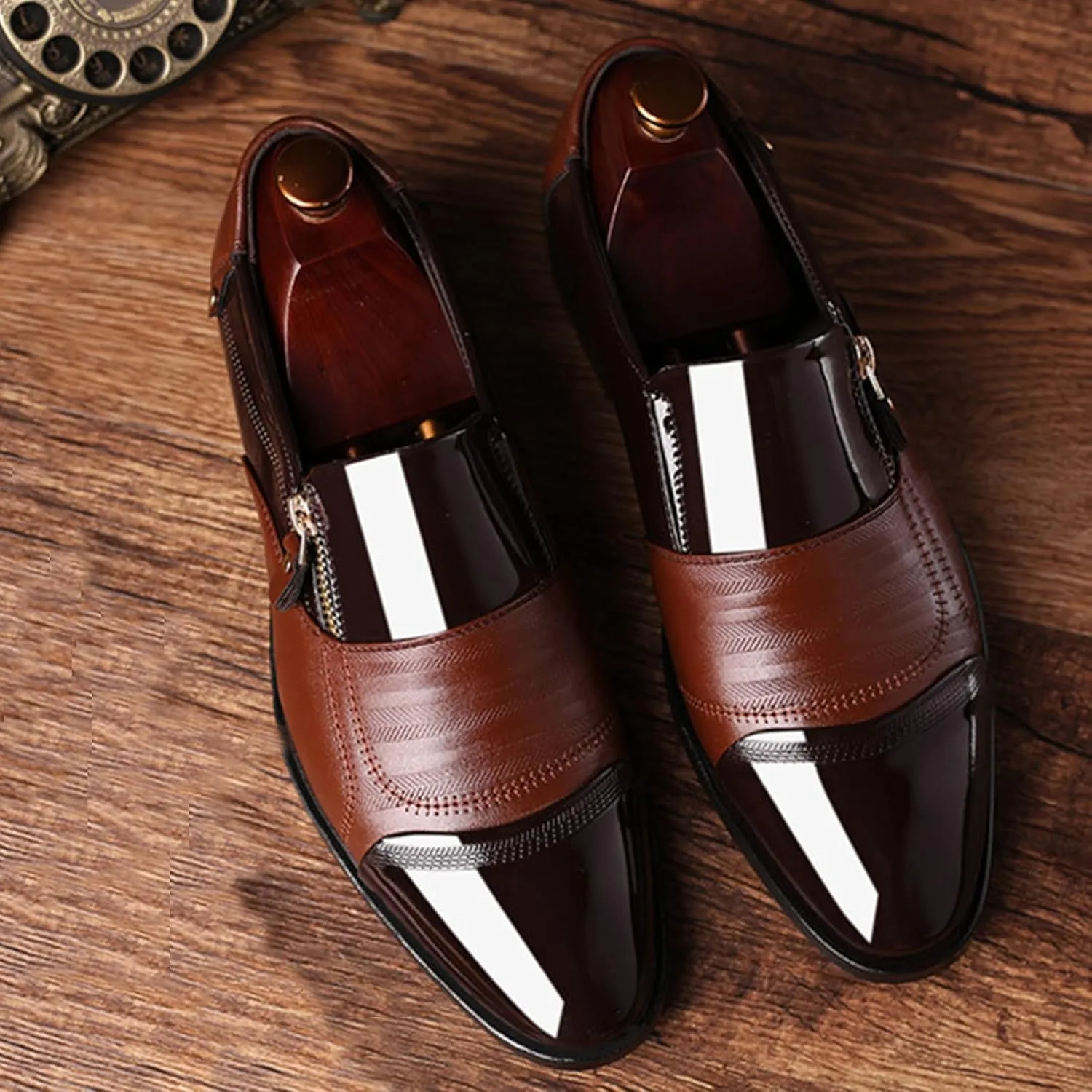 ADMLZQQ Mens Casual Shoes Sneakers Loafers Comfort Walking Shoes for Male Business Work Office Dress