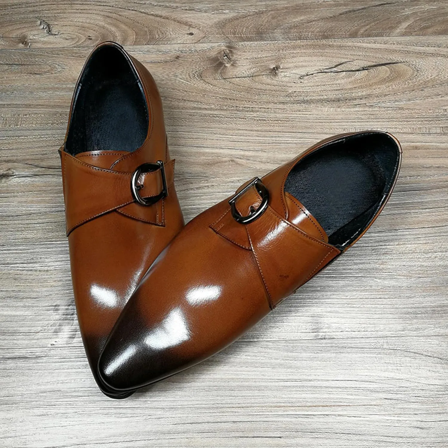 ADMLZQQ Mens Loafers Shoes Mens Dress Loafer Shoes Slip-On Casual Loafer Wedding Shoes