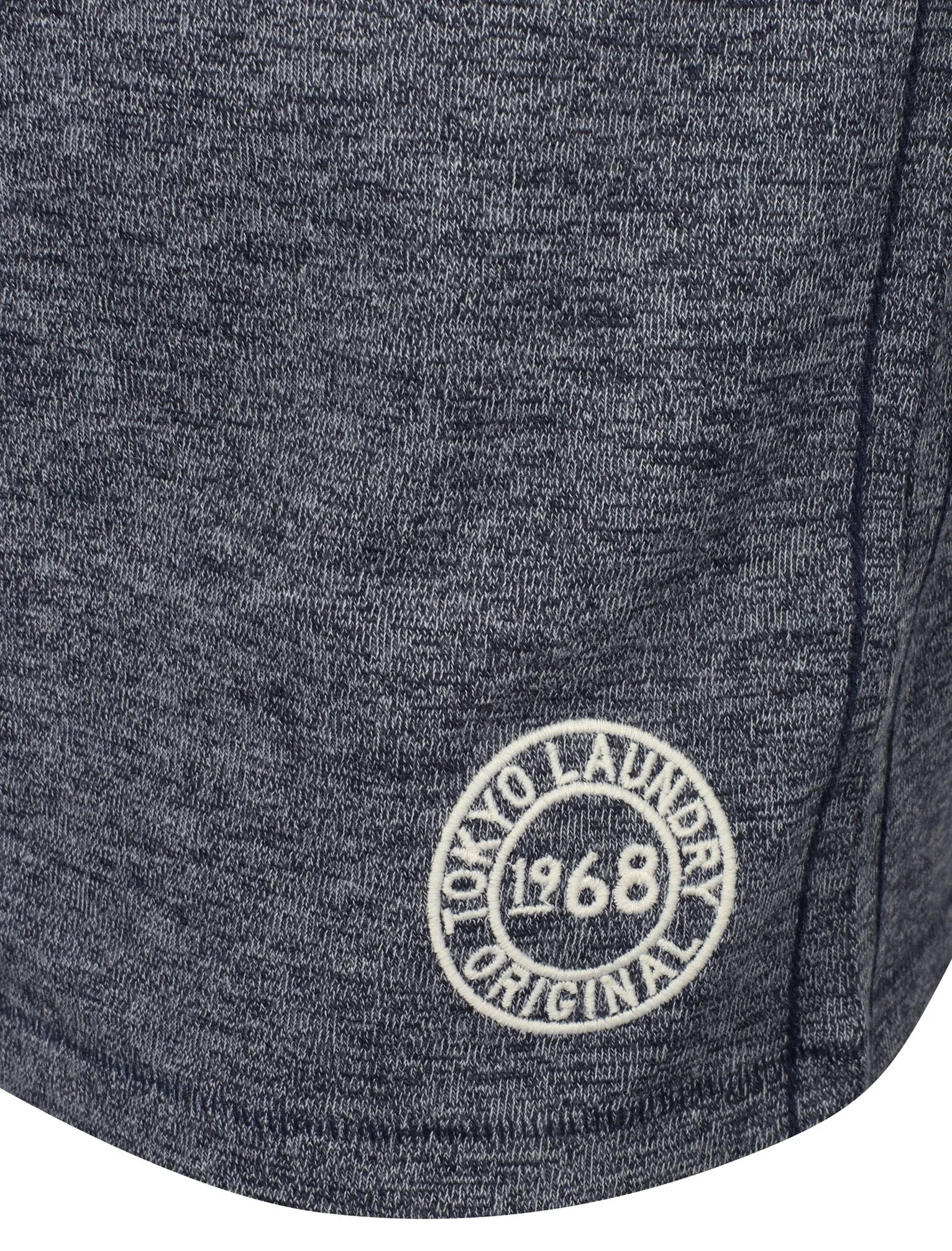 Aspenburg Applique Cotton Jersey T-Shirt In Dark Navy / Ivory - Tokyo Laundry