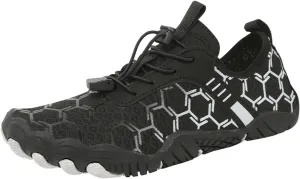 Breathable Barefoot Shoes for Women Men Pro Barefoot Shoes with Wide Toe Box Healthy & Non-Slip Barefoot Shoes Grounded Footwear Barefoot Shoes Quick Dry Zero Drop Trail Running Shoes Hiking Sneakers