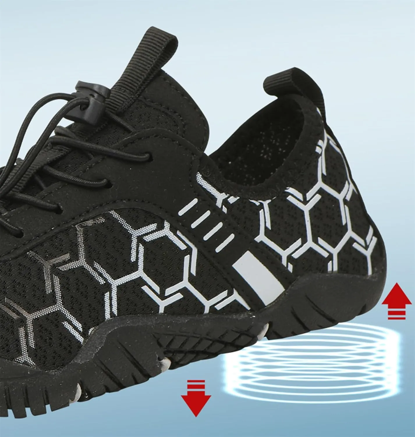 Breathable Barefoot Shoes for Women Men Pro Barefoot Shoes with Wide Toe Box Healthy & Non-Slip Barefoot Shoes Grounded Footwear Barefoot Shoes Quick Dry Zero Drop Trail Running Shoes Hiking Sneakers