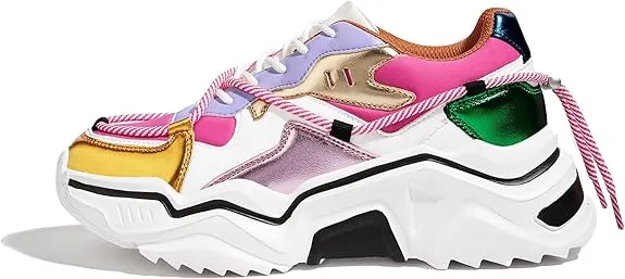 Colorblock Chunky Sneakers