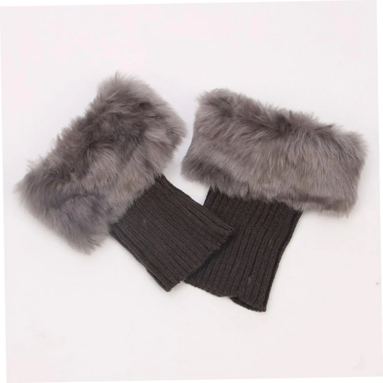 Female Fur Boots Anklets Foot Chain An Anklet Warm Socks Christmas Fur Feet Suits for Women Boots for