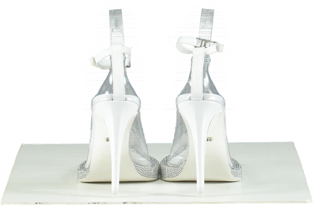GCDS White Transpallic Rider Pumps UK 6 EU 39 
