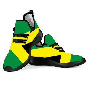 Jamaica Flag Breathable Lightweight Sneakers