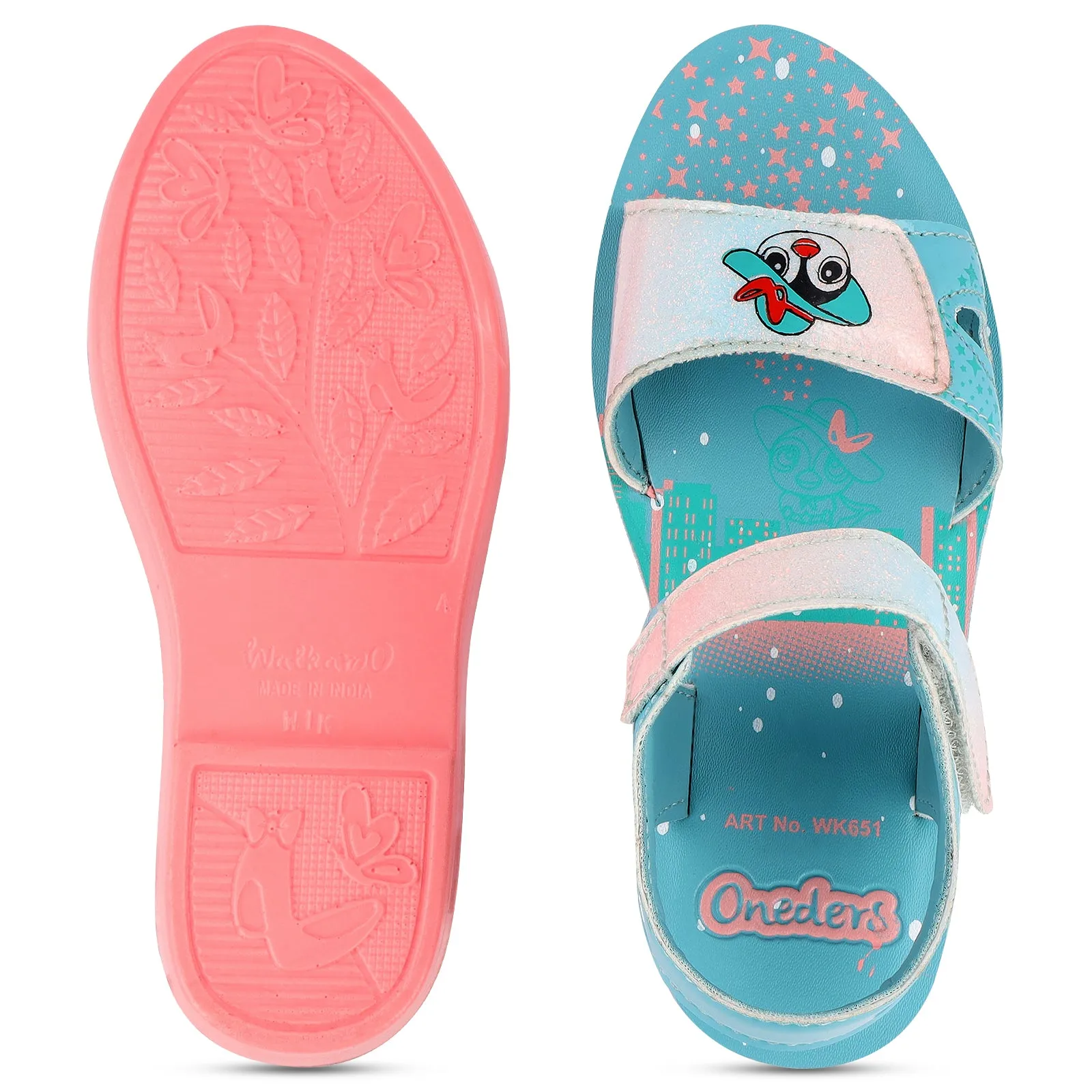 Kid's Daily Wear Sandals - WK651 Blue