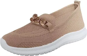 Ladmiple Tennis Shoes Womens Slip Ons Lightweight Breathable Walking Athletic Casual Sneakers for Running Gym Workout