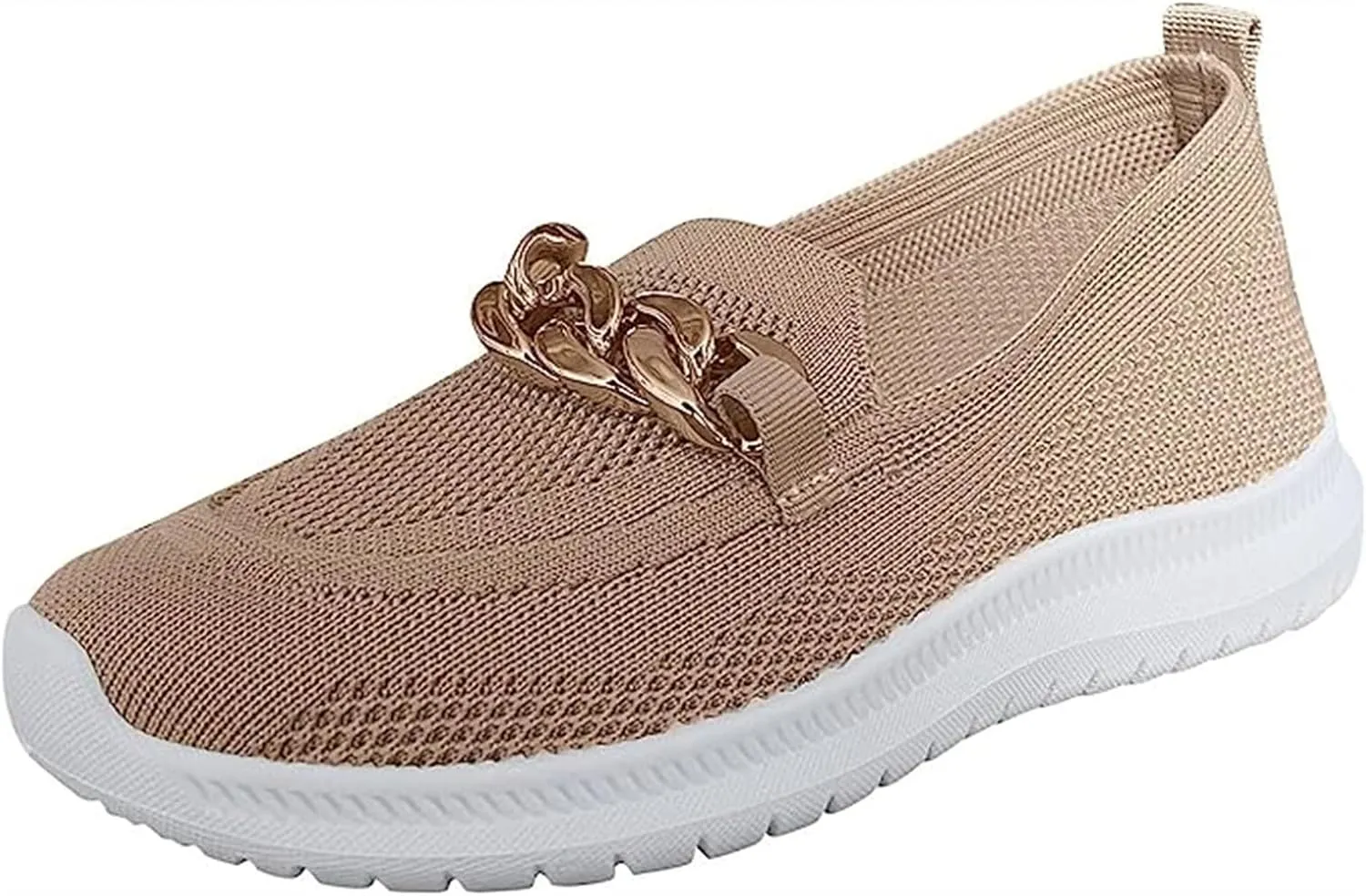 Ladmiple Tennis Shoes Womens Slip Ons Lightweight Breathable Walking Athletic Casual Sneakers for Running Gym Workout
