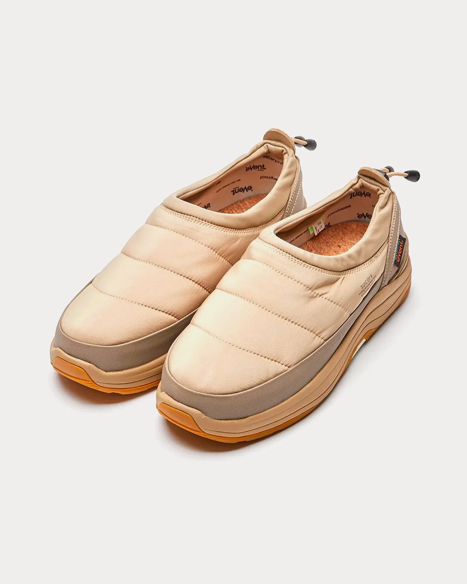 PEPPER-mod-ev Beige Slip On Sneakers