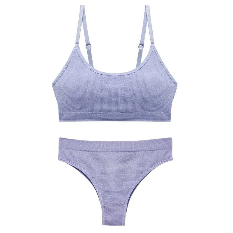 Seamless Wireless Tank Set  Lightweight and Breathable Daily Wear