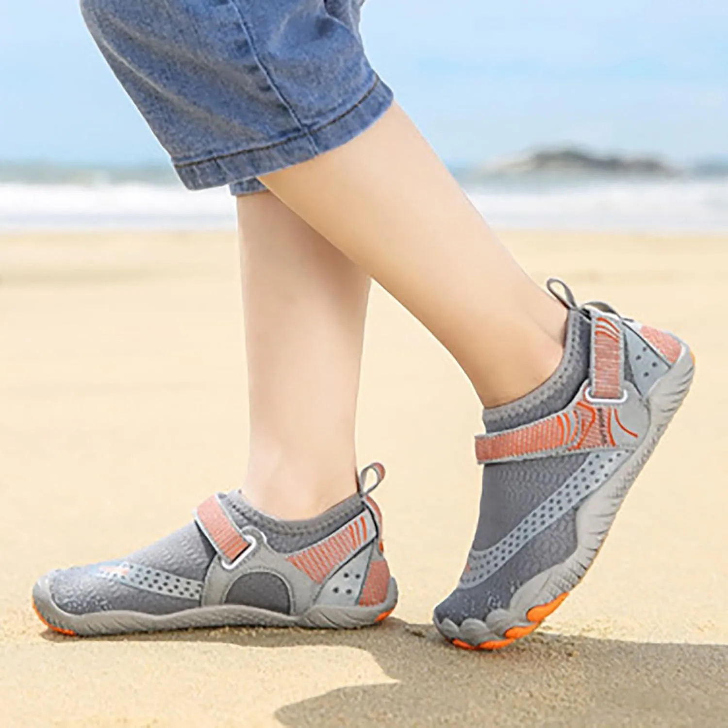 Water Shoes Women Men Barefoot Quick Dry Aqua Beach Swim Pool Surf Yoga Hiking Kayaking Lightweight Non Slip Outdoor Activities