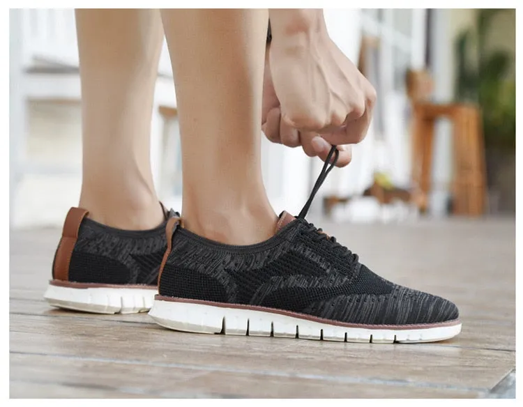 West Louis Casual Mesh Shallow Lightweight Sneakers