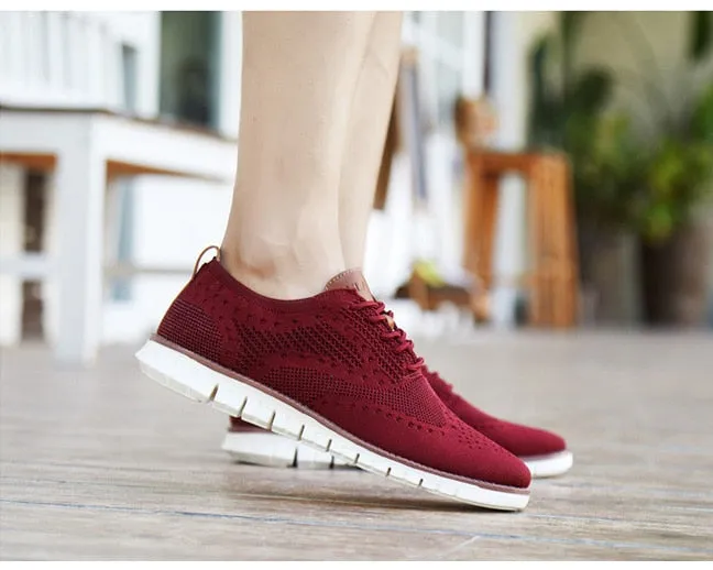 West Louis Casual Mesh Shallow Lightweight Sneakers