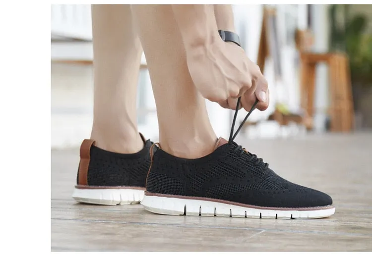 West Louis Casual Mesh Shallow Lightweight Sneakers