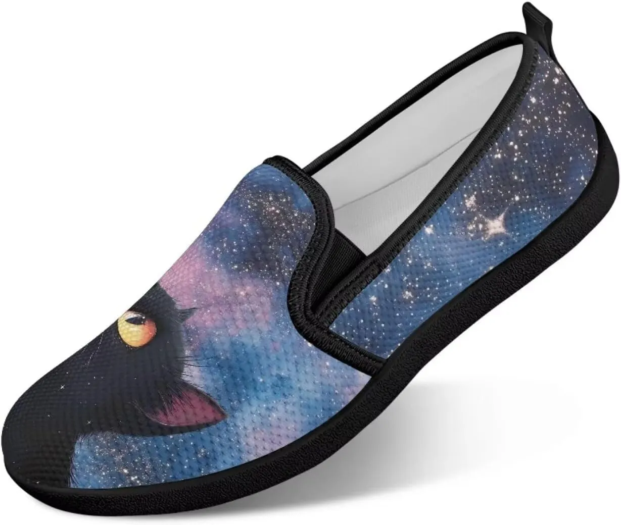 Women's Art Painted Travel Shoes Shoes Slip On Casual Mesh Loafers Lightweight Comfort Fashion Outdoor Sneaker for Ladies US Size 6-11