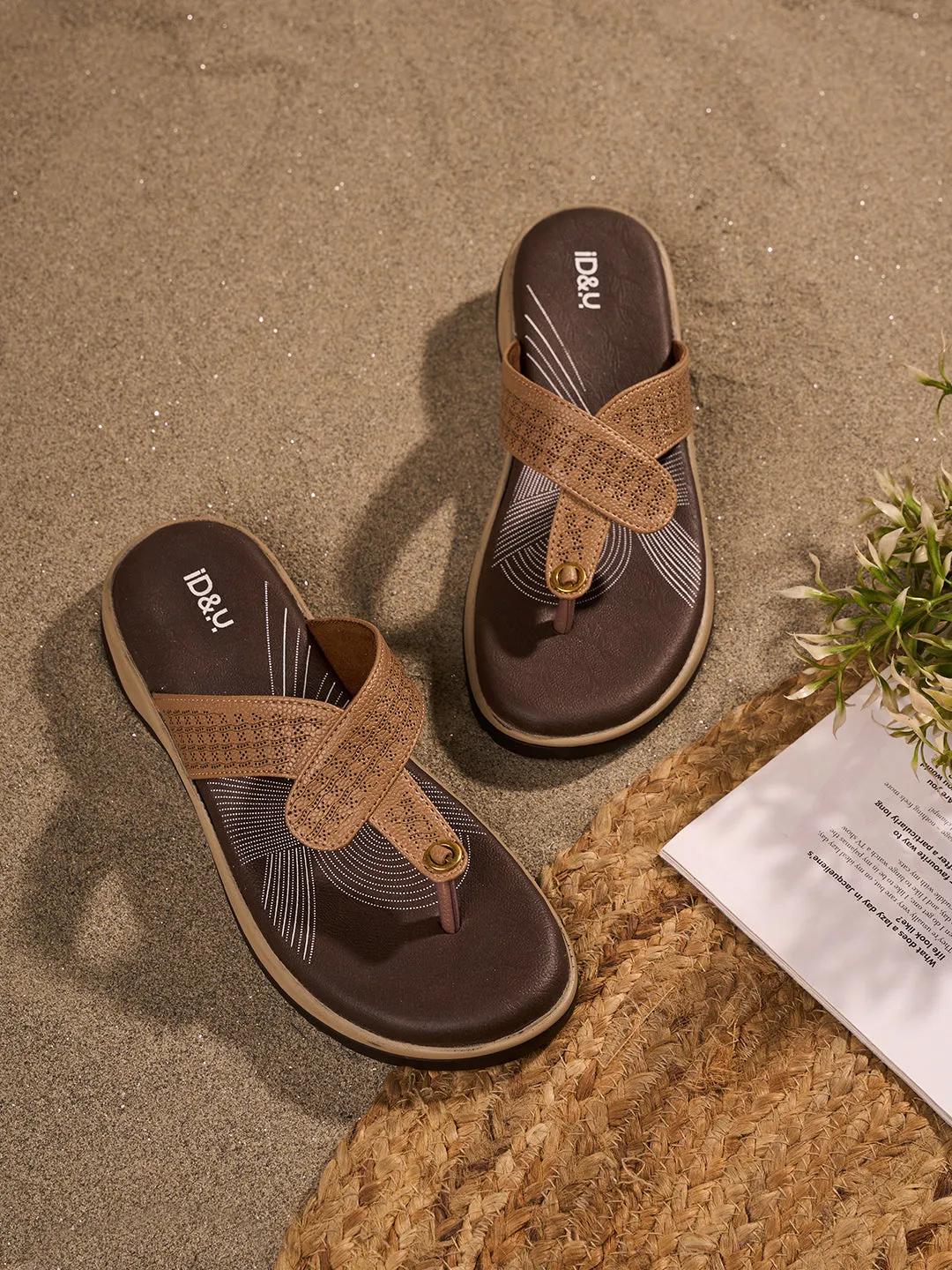 Women's Chiku Thong Sandals (IU6007)