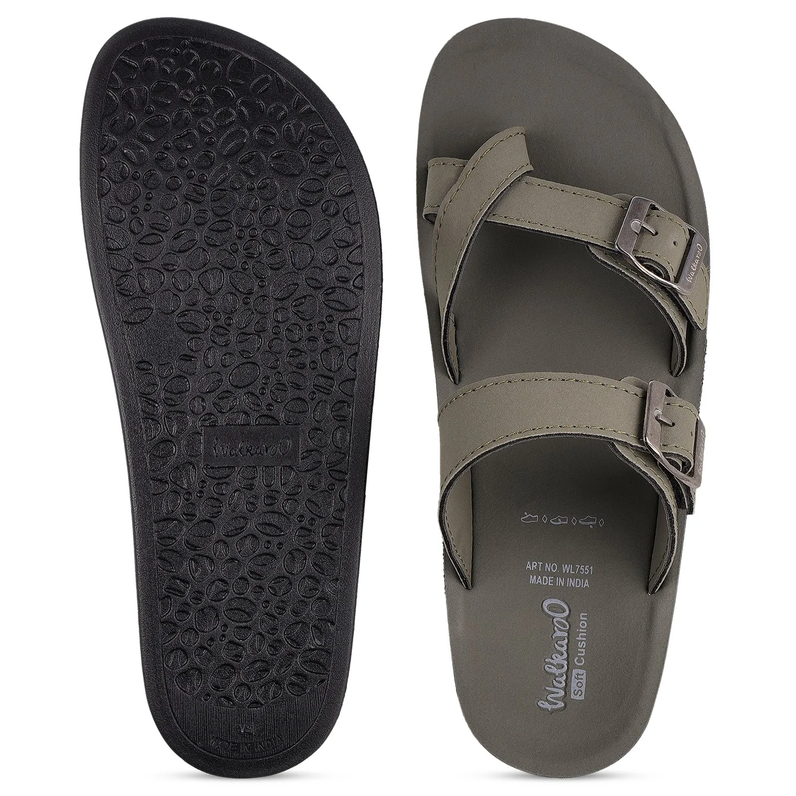 Women's Daily Wear Sandals  - WL7551 Olive