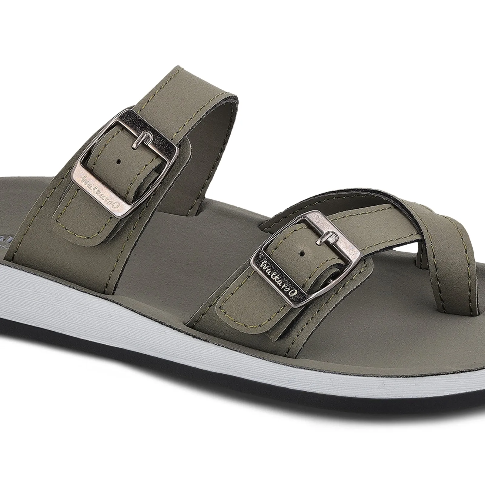 Women's Daily Wear Sandals  - WL7551 Olive