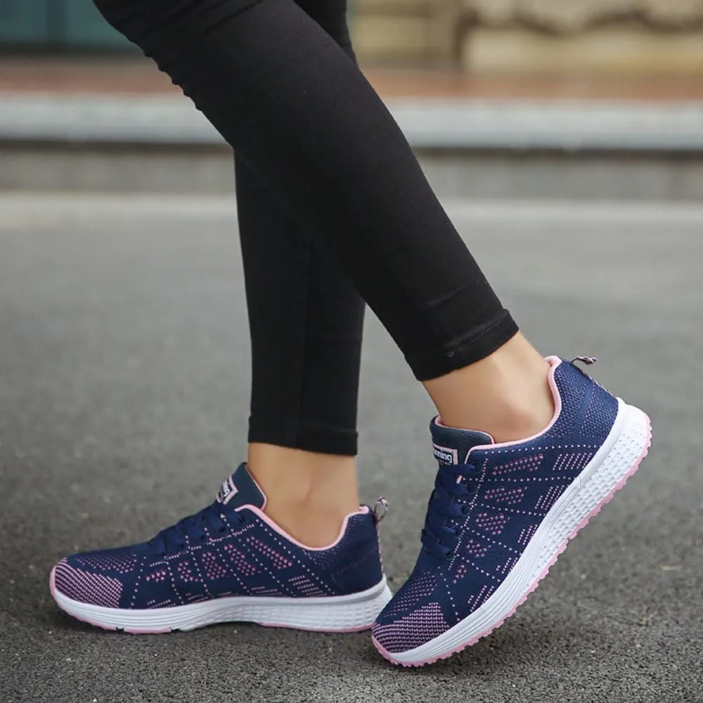 Womens Running Shoes Lightweight Breathable No Slip Mens Tennis Shoes Walking Casual Slip On Shoes Women's Fashion Sneakers Red Tennis Shoe Cross Trainer Shoe
